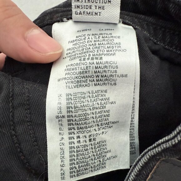 Diesel Thommer X Jeans Mens 34x30 Black Slim Skinny Stretch - Picture 4 of 14